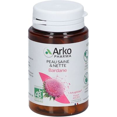 Arkopharma Arkogélules Bardane Bio - Complément alimentaire - Publicité Arkopharma Arkogélules Bardane Bio - Complément alimentaire - Publicité