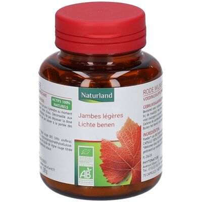 Naturland Vigne rouge Bio - Végécaps Capsule(S) 75 pc(s) - Publicité Naturland Vigne rouge Bio - Végécaps Capsule(S) 75 pc(s) - Publicité