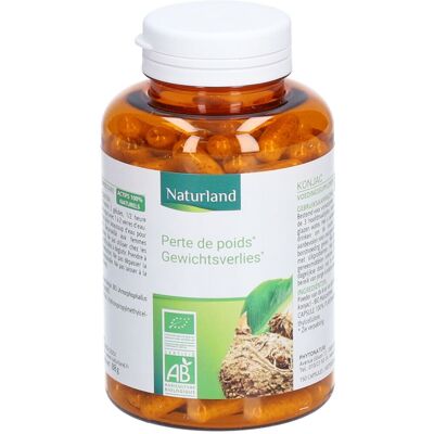 Naturland Konjac Bio - Capsules de konjac bio - Perte de poids - Vegan - Fabriqué en France - Publicité Naturland Konjac Bio - Capsules de konjac bio - Perte de poids - Vegan - Fabriqué en France - Publicité