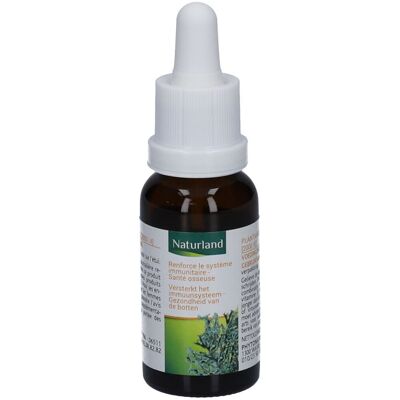 Naturland Vitamine D3 Végétale Gouttes - 15ml Flacon - Publicité Naturland Vitamine D3 Végétale Gouttes - 15ml Flacon - Publicité