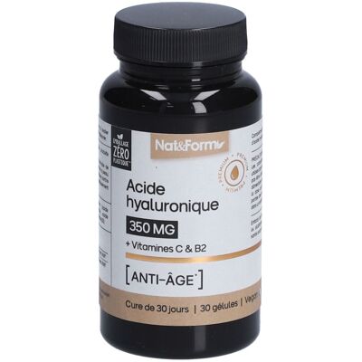 Nat & Form Acide Hyaluronique Capsules - Complément Alimentaire - Publicité Nat & Form Acide Hyaluronique Capsules - Complément Alimentaire - Publicité