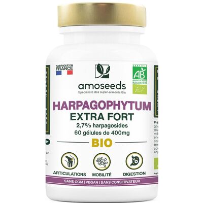 amoseeds HARPAGOPHYTUM BIO, EXTRA FORT, 2,7% HARPAGOSIDES Capsule(S) 60 pc(s) - Publicité amoseeds HARPAGOPHYTUM BIO, EXTRA FORT, 2,7% HARPAGOSIDES Capsule(S) 60 pc(s) - Publicité