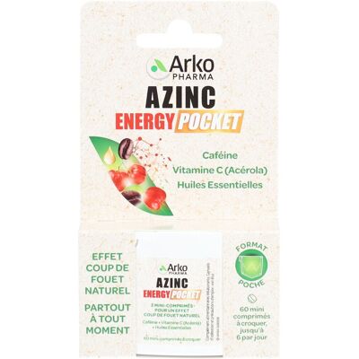 Arkopharma Azinc Energy Pocket - Compléments - Publicité Arkopharma Azinc Energy Pocket - Compléments - Publicité