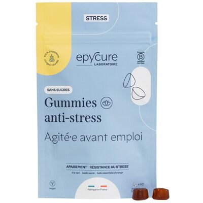 PDM to be maintained GUMMIES ANTI-STRESS SANS SUCRES Gummies 60 pc(s) - Publicité PDM to be maintained GUMMIES ANTI-STRESS SANS SUCRES Gummies 60 pc(s) - Publicité