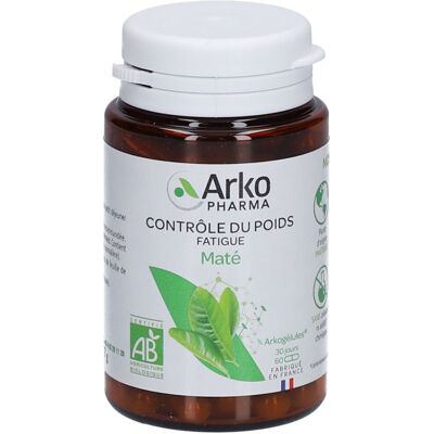 Arkogelules Arkopharma Arkogélules Contrôle du Poids Fatigue Maté Capsule(S) 45 pc(s) - Publicité Arkogelules Arkopharma Arkogélules Contrôle du Poids Fatigue Maté Capsule(S) 45 pc(s) - Publicité