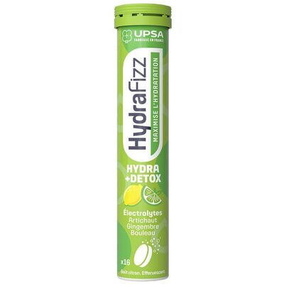 PDM to be maintained UPSA HydraFizz Hydra + Détox Comprimés Effervescents 16 pc(s) - Publicité PDM to be maintained UPSA HydraFizz Hydra + Détox Comprimés Effervescents 16 pc(s) - Publicité