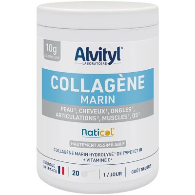Alvityl Collagène Marin Goût Neutre Poudre Pour La Préparation D'Une Solution 210 g - Publicité Alvityl Collagène Marin Goût Neutre Poudre Pour La Préparation D'Une Solution 210 g - Publicité