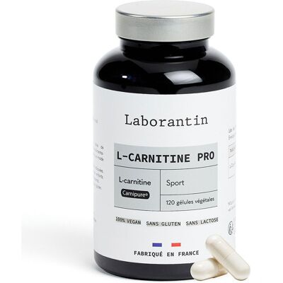 PDM to be maintained Laborantin L-Carnitine Pro (Carnipure®) - Sèche & énergie physique Capsule(S) 120 pc(s) - Publicité PDM to be maintained Laborantin L-Carnitine Pro (Carnipure®) - Sèche & énergie physique Capsule(S) 120 pc(s) - Publicité