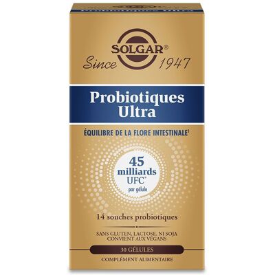 PDM to be maintained SOLGAR Probiotiques Ultra Capsule(S) 30 pc(s) - Publicité PDM to be maintained SOLGAR Probiotiques Ultra Capsule(S) 30 pc(s) - Publicité