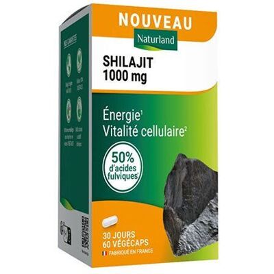 PDM to be maintained Naturland Shilajit 1000 mg Capsule(S) 60 pc(s) - Publicité PDM to be maintained Naturland Shilajit 1000 mg Capsule(S) 60 pc(s) - Publicité