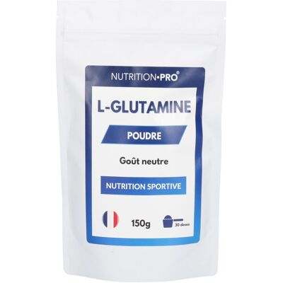 PDM to be maintained Nutrition Pro L-Glutamine Poudre 150 g - Publicité PDM to be maintained Nutrition Pro L-Glutamine Poudre 150 g - Publicité