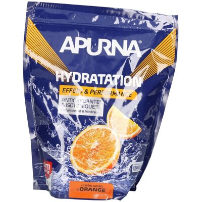 PDM to be maintained Apurna Boisson hydratation orange Doypack Poudre 1500 g - Publicité PDM to be maintained Apurna Boisson hydratation orange Doypack Poudre 1500 g - Publicité