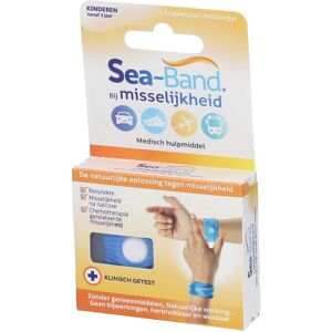 SEA BAND® Sea-Band Bracelets Enfants Bleu Bandage(S) 2 pc(s) - Publicité SEA BAND® Sea-Band Bracelets Enfants Bleu Bandage(S) 2 pc(s) - Publicité