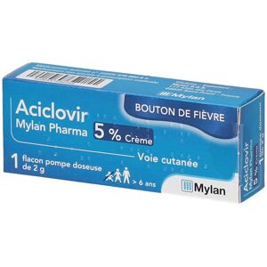 MYLAN ACICLOVIR VIATRIS CONSEIL 5% 2G POMPE Crème 2 g - Publicité MYLAN ACICLOVIR VIATRIS CONSEIL 5% 2G POMPE Crème 2 g - Publicité