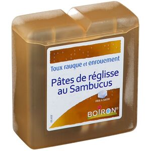 Boiron Pâtes de réglisse au Sambucus Comprimé(S) 70 g - Publicité Boiron Pâtes de réglisse au Sambucus Comprimé(S) 70 g - Publicité