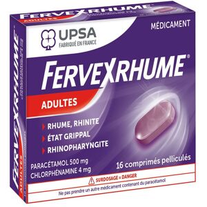 UPSA Fervex Rhume Adultes Comprimé(S) 16 pc(s) - Publicité UPSA Fervex Rhume Adultes Comprimé(S) 16 pc(s) - Publicité