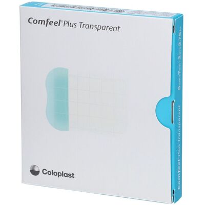 Coloplast Comfeel® Plus Transparent Pansements hydrocolloïdes 5 cm x 7 R3530 Pansement(S) 10 pc(s) - Publicité Coloplast Comfeel® Plus Transparent Pansements hydrocolloïdes 5 cm x 7 R3530 Pansement(S) 10 pc(s) - Publicité