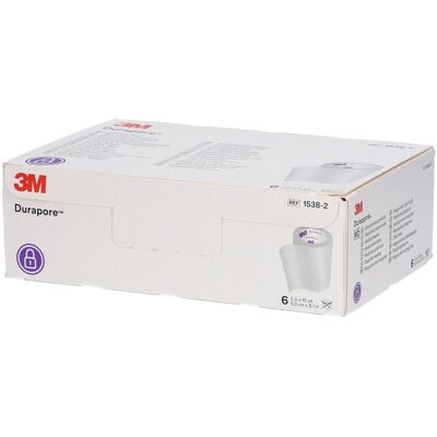 3M™ Durapore™ Sparadrap Chirurgical 5 cm x 9,1 m Pansement(S) 6 pc(s) - Publicité 3M™ Durapore™ Sparadrap Chirurgical 5 cm x 9,1 m Pansement(S) 6 pc(s) - Publicité