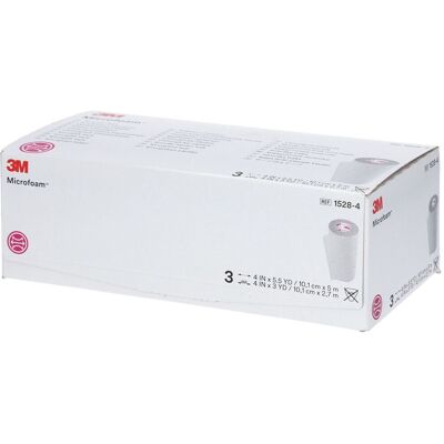 3M™ Microfoam™ Sparadrap chirurgical 5,0 x 10 cm 1528-4 Pansement(S) 3 pc(s) - Publicité 3M™ Microfoam™ Sparadrap chirurgical 5,0 x 10 cm 1528-4 Pansement(S) 3 pc(s) - Publicité
