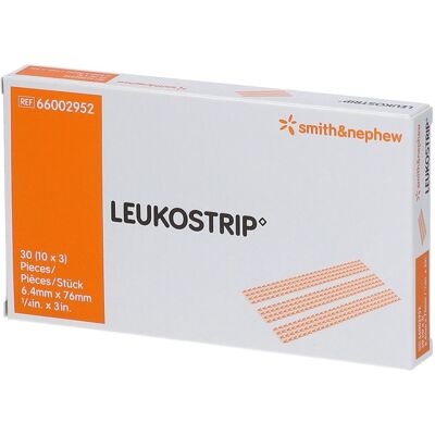 Smith & Nephew Leukostrip Bande de Fermeture - Gestion des Plaies - Publicité Smith & Nephew Leukostrip Bande de Fermeture - Gestion des Plaies - Publicité