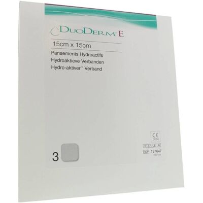 ConvaTec DuoDERM® E 15 cm x Compresses 3 pc(s) - Publicité ConvaTec DuoDERM® E 15 cm x Compresses 3 pc(s) - Publicité
