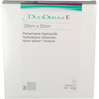 ConvaTec DuoDERM® E 20 cm x Compresses 3 pc(s) - Publicité ConvaTec DuoDERM® E 20 cm x Compresses 3 pc(s) - Publicité