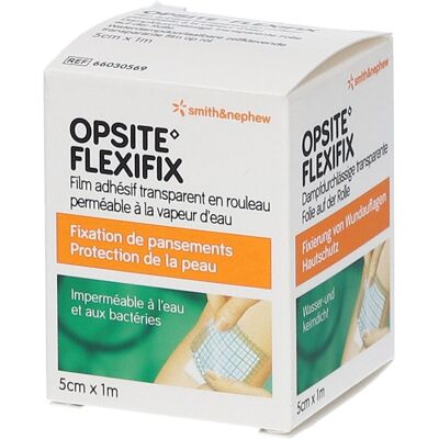 Smith & Nephew Gestion des Plaies Opsite Flexifix Film en PU - Publicité Smith & Nephew Gestion des Plaies Opsite Flexifix Film en PU - Publicité