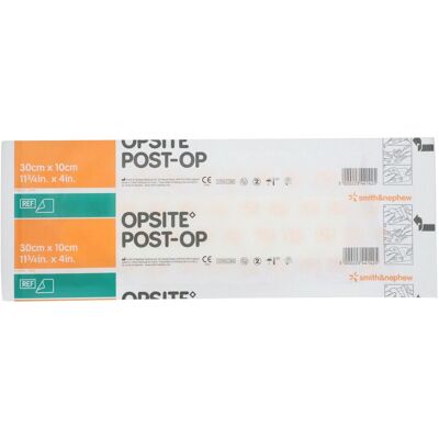 Smith & Nephew Opsite Post-Op 30x10cm Pansement(S) 1 pc(s) - Publicité Smith & Nephew Opsite Post-Op 30x10cm Pansement(S) 1 pc(s) - Publicité