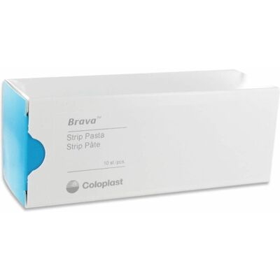 Coloplast Brava™ Strip Pâte 10x6 g - Publicité Coloplast Brava™ Strip Pâte 10x6 g - Publicité