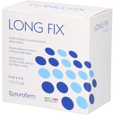 Zeno Phar Long Fix Bande Adhésive - Fixation de Plaies 6cm x 5m - Publicité Zeno Phar Long Fix Bande Adhésive - Fixation de Plaies 6cm x 5m - Publicité