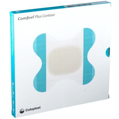 Coloplast Comfeel® Plus Contour 6 cm x 8 Pansement(S) 5 pc(s) - Publicité Coloplast Comfeel® Plus Contour 6 cm x 8 Pansement(S) 5 pc(s) - Publicité