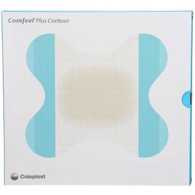 Coloplast Comfeel® Plus Contour 9 x 11 cm Pansement(S) 1 pc(s) - Publicité Coloplast Comfeel® Plus Contour 9 x 11 cm Pansement(S) 1 pc(s) - Publicité