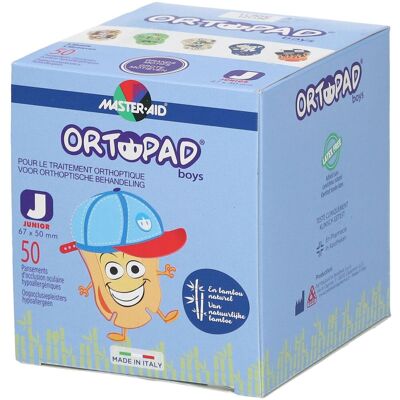 Ortopad Boys Junior Pans Oculaire 0-2 Ans Pansement(S) 50 pc(s) - Publicité Ortopad Boys Junior Pans Oculaire 0-2 Ans Pansement(S) 50 pc(s) - Publicité
