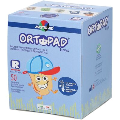 Ortopad® Boys Regular Pansement Oculaire 85 x 59 mm Pansement(S) 50 pc(s) - Publicité Ortopad® Boys Regular Pansement Oculaire 85 x 59 mm Pansement(S) 50 pc(s) - Publicité