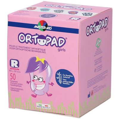 MASTER AID® Ortopad® Girls Regular Pans Oculaire Pansement(S) 50 pc(s) - Publicité MASTER AID® Ortopad® Girls Regular Pans Oculaire Pansement(S) 50 pc(s) - Publicité