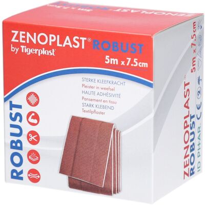 Zeno Phar Zenoplast Robust 7.5cm x 5m Pansement(S) 1 pc(s) - Publicité Zeno Phar Zenoplast Robust 7.5cm x 5m Pansement(S) 1 pc(s) - Publicité