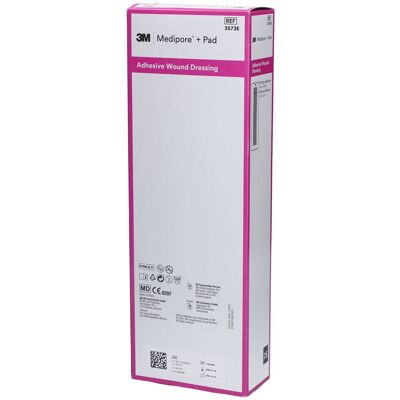3M Medipore + Pad Pansement adhésif stérile 10cm x 35cm Pansement(S) 25 pc(s) - Publicité 3M Medipore + Pad Pansement adhésif stérile 10cm x 35cm Pansement(S) 25 pc(s) - Publicité