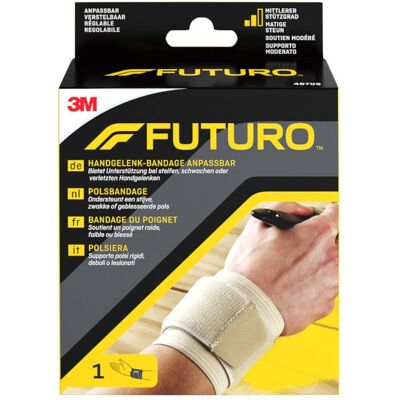 3M™ Futuro™ Bandage Poignet Chair Réglable Bandage(S) 1 pc(s) - Publicité 3M™ Futuro™ Bandage Poignet Chair Réglable Bandage(S) 1 pc(s) - Publicité