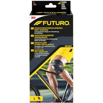 3M Futuro™ Sport Genouillère Hydratant L Bandage(S) 1 pc(s) - Publicité 3M Futuro™ Sport Genouillère Hydratant L Bandage(S) 1 pc(s) - Publicité