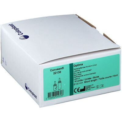 Coloplast Conveen® Optima Étui pénien - Taille courte 30 mm Préservatif(S) pc(s) - Publicité Coloplast Conveen® Optima Étui pénien - Taille courte 30 mm Préservatif(S) pc(s) - Publicité