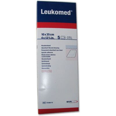 Dressing Postopératoire Leukomed 10x35cm - Pansements Postchirurgicaux - Publicité Dressing Postopératoire Leukomed 10x35cm - Pansements Postchirurgicaux - Publicité