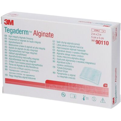3M Tegaderm Alginate - Compresse D'Alginate 5cmx5cm Compresses 10 pc(s) - Publicité 3M Tegaderm Alginate - Compresse D'Alginate 5cmx5cm Compresses 10 pc(s) - Publicité