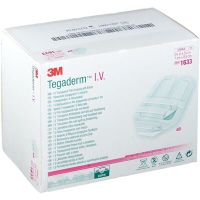 3M™ Tegaderm™ I.V. Pansement(S) 100 pc(s) - Publicité 3M™ Tegaderm™ I.V. Pansement(S) 100 pc(s) - Publicité