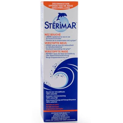 STÉRIMAR™ NEZ BOUCHÉ Spray Nasal 100 ml - Publicité STÉRIMAR™ NEZ BOUCHÉ Spray Nasal 100 ml - Publicité