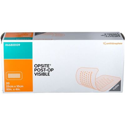 Bandage de plaie Smith & Nephew OPSITE Post-OP Visible 10x25 cm - Publicité Bandage de plaie Smith & Nephew OPSITE Post-OP Visible 10x25 cm - Publicité