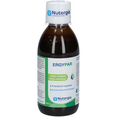 Nutergia Ergypar 250ml Complément Alimentaire - Santé gastro-intestinale - Publicité Nutergia Ergypar 250ml Complément Alimentaire - Santé gastro-intestinale - Publicité