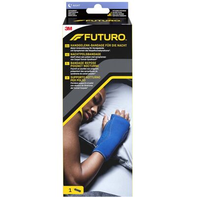 3M™ Futuro™ Night Attelle Poignet Nocturne Réglable Bandage(S) 1 pc(s) - Publicité 3M™ Futuro™ Night Attelle Poignet Nocturne Réglable Bandage(S) 1 pc(s) - Publicité