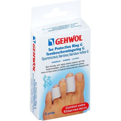 GEHWOL® Gel de protection des orteils Medium Pansement(S) 2 pc(s) - Publicité GEHWOL® Gel de protection des orteils Medium Pansement(S) 2 pc(s) - Publicité