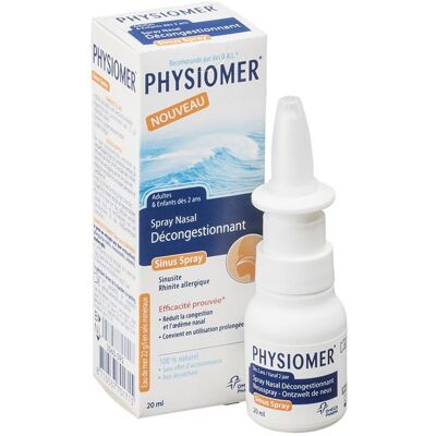 Physiomer Sinus Pocket Spray Nasal 20 ml - Publicité Physiomer Sinus Pocket Spray Nasal 20 ml - Publicité