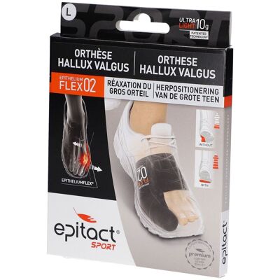 Epitact Orthèse Hallux Valgus Sport Large - Orthèse - Publicité Epitact Orthèse Hallux Valgus Sport Large - Orthèse - Publicité